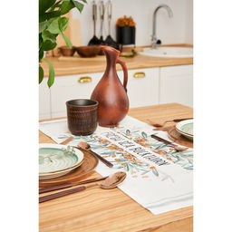 Дорожка на стол Этель Berry garden 30х70 см, 100% хлопок, саржа 190 г/м2  фото 3