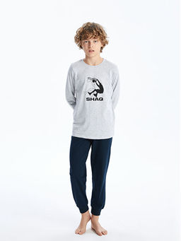 Bisiklet Yaka Erkek ?ocuk Pijama Tak?m?