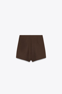 ASYMMETRIC SKORT WITH APPLIQUE - Zara фото 19