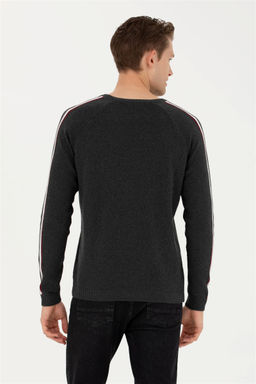 Мужской свитер антрацитового меланжа - U.s. polo assn фото 12