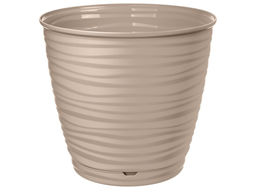 Цена за 2 шт. Горшок для цветов Саффрон 2,6л с поддоном (бежевый) 221610227/01