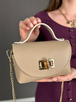 Сумка женская из телячьей кожи