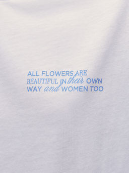 Футболка из хлопка с принтом / Zarina  фото 6