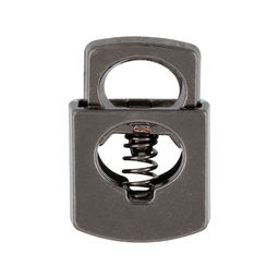 Зажим металл Micron GB 2012 d 6.5 мм в пакете 12 шт №06 черный никель