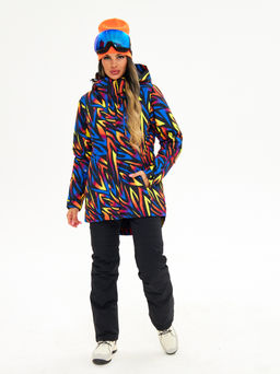Женская горнолыжная сноубордическая куртка Alpha Endless Ultra Chaleur SNB 423/316_1 Разноцветный  фото 40