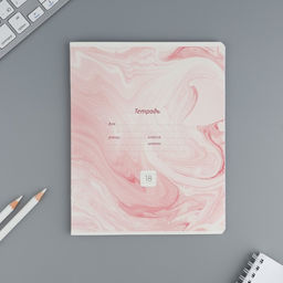 Тетрадь 18 листов в линию Мрамор, обложка мелованный картон, 5 видов МИКС - Artfox study фото 6
