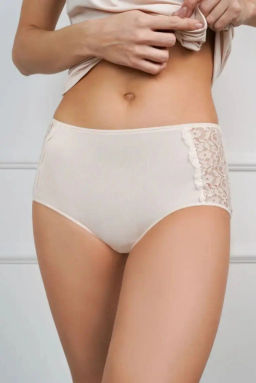 ALMANDO MELADO Трусы женские maxi slip MicroModal Цвет:бежевый