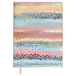 Записная книжка ESCALADA, А5+, 120 л., арт. 67302/ 15 УЗОР (кожзам: 163х220 мм, мягкий переплёт, з