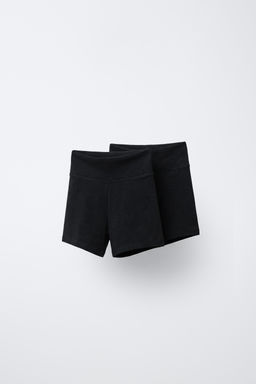 PACK DOS LEGGING CORTOS / Negro