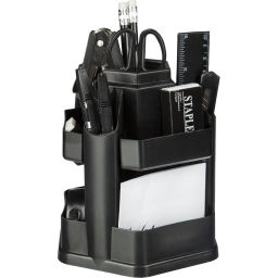 Набор настольный ATTACHE JC805 черный вращающийся -17предметов  фото 2