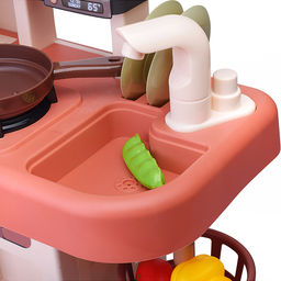 Игровой набор кухня "Готовим вкусно" (свет, звук, пар) в коробке