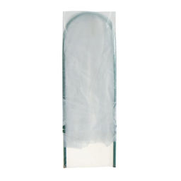 Чехол для укрытия растений, металлический каркас, 100×65 см, спанбонд с УФ-стабилизатором, плотность 60 г/м²