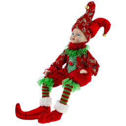 Игрушка набивная "Клоун" (муз,движ), L15 W13 H45 см (полка 25 см.)