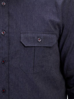 Сорочка мужская длинный рукав GREG S333/231/9228/ZN/P/1p  фото 7