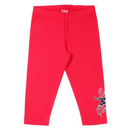 CSJ 7876 Бриджи для девочки, красный
