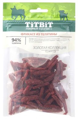 Титбит Фрикасе из телятины для собак Золотая коллекция 70 г 1/20 4690538018552