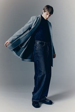 Abrigo en mezcla de lana Slim Fit - H&m фото 5