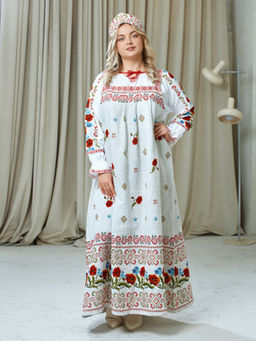 Женский сарафан и рубашка МАКИ