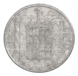 10 сентимо 1953 года Испания