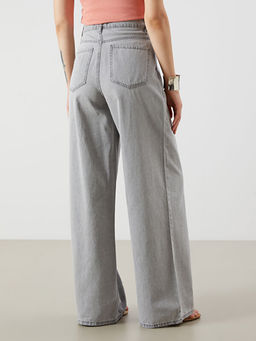 Wideleg Kad?n Jean Pantolon