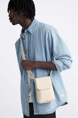 MINI NYLON MESSENGER BAG - Zara фото 2