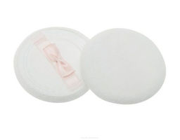 Dewal Beauty Пуховка для пудры SP-08, круглая, 2 шт., 60 мм