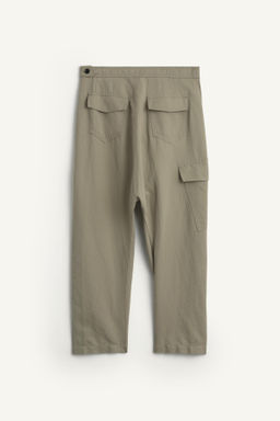 DRP PNT 16 / crudo/kaki - Zara фото 5
