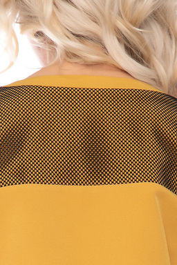 Платье Модная Леди (горчица) П7718 - Lt collection фото 7