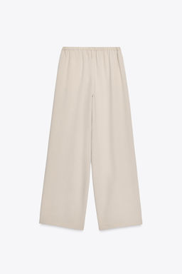 FLOWING WIDE-LEG TROUSERS - Zara фото 6