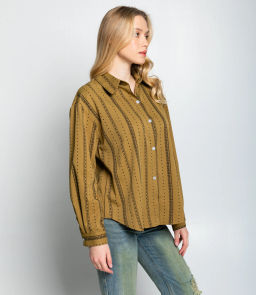Рубашка #КТ129 (1), оливковый