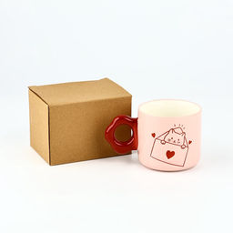 Кружка чайная керамическая Вам письмо, 320 мл, ручная работа