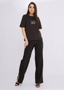 146394/121э_п Джемпер женский (ЧЗ)