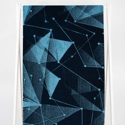 6с102.411ж1 Млечный путь(т.синий2) Полотенце махровое 67х150см