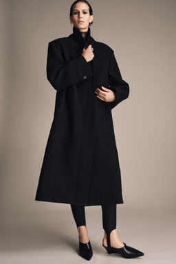 WOOL BLEND COAT ZW COLLECTION - Zara фото 6