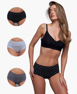 Трусы женские шорты Cherry Girl 6803-77 хлопок, эластан размеры L, XL, 2XL, 3XL  фото 9