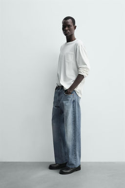 JEANS BOOTCUT FIT / Azul claro - Zara фото 4