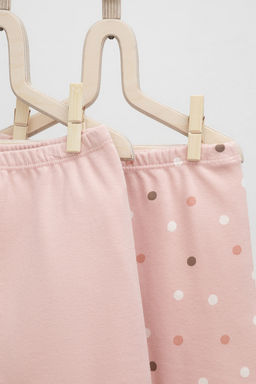 Crockid _ К 4718-2уп/дымчатая роза,цв.шарики брюки для дев  фото 3