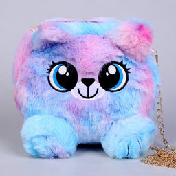 Сумка детская меховая «Пушистик», 15.5×12.7×4 см