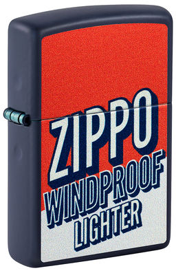 Зажигалка ZIPPO Заглавные буквы | Color Block 46486