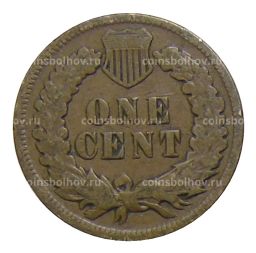 Монета 1 цент 1905 года США