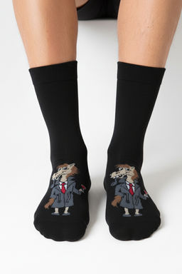 Носки мужские Конь в пальто