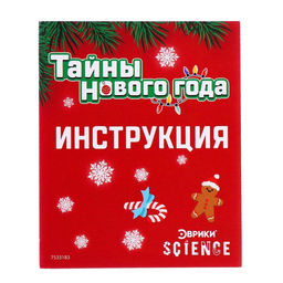 Набор для опытов Тайны Нового года, зайчик