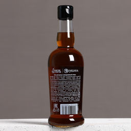 Гель для душа коньяк мужской С новым годом!, 500 мл, аромат древесный с пряными нотами, Чистое счастье