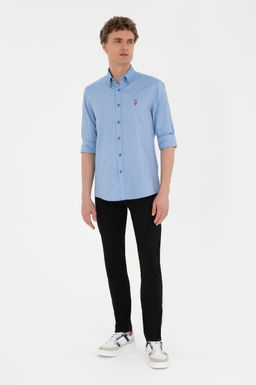 U. S. Polo Assn / Мужская базовая рубашка Saks с длинным рукавом - U.s. polo assn фото 11