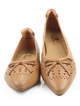 06-7388-66JT LT. BROWN Туфли летние женские "Лодочки" (натуральная кожа)