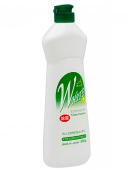 Крем чистящий Rocket Soap "Cleanser" для ванны/кафеля/унитаза Вайт, 400гр, п/б, 1/20