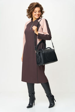 Платье Aira Style 24427 Шоколадный