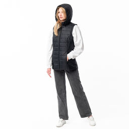 RODOS Жилет женский демисезон М-235/1 Чёрный