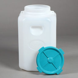 Бочка пищевая, 50 л, горловина 21.5 см, пластиковая, с крышкой