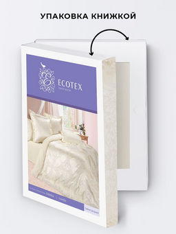 Постельное белье Нимфа Семейный + 4 наволочки - Ecotex фото 7